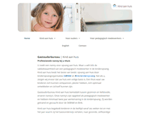Tablet Screenshot of kindaanhuis.nl